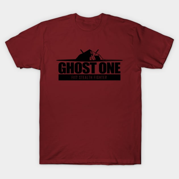 F-117 Stealth Fighter - Ghost One T-Shirt by TCP